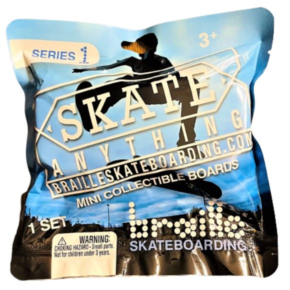 (25 Packs) Braille Skateboarding Mini Collectible Boards-Series 1‎ Mystery Packs - Picture 2 of 5